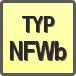 Piktogram - Typ: NFWb